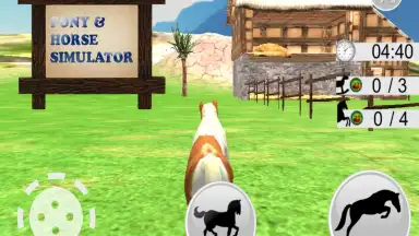 Pony Horse Simulator Kids 3D скриншот 12