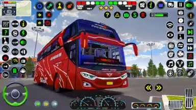 City Bus Driving Game Bus Game скриншот 2