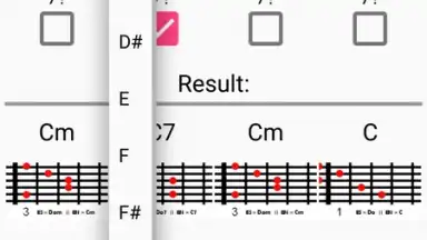 Chords Transposer Free скриншот 3