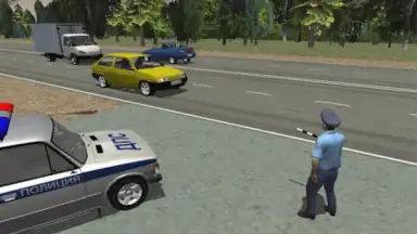 Traffic Cop Simulator 3D скриншот 6