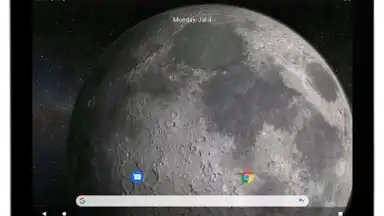 Moon 3D Live Wallpaper скриншот 7