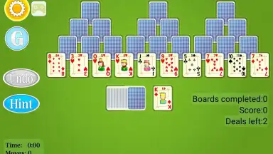 TriPeaks Solitaire Mobile скриншот 1