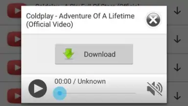 YouTube MP3 скриншот 2