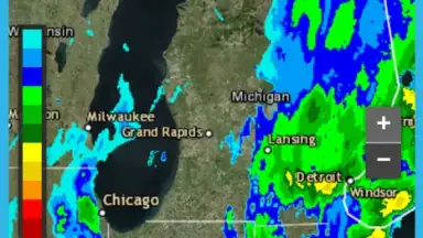 Radar meteorologico y seguimiento de tormentas скриншот 2