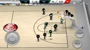 Stickman Basketball 2017 скриншот 2