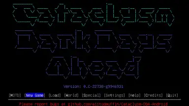 Cataclysm: Dark Days Ahead скриншот 1