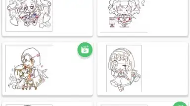 Anime - Paint by Numbers скриншот 7