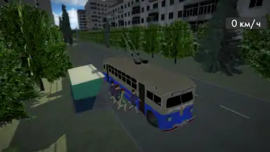 Micro-Trolleybus Simulator скриншот 8
