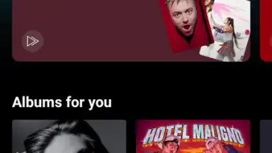 YouTube Music (Android TV) скриншот 10