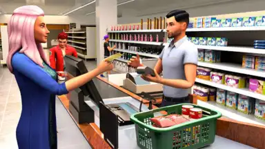 Shopping Mall Store 3D Cashier скриншот 4