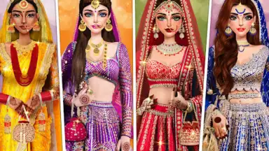Fashion Dress Up Wedding Games скриншот 1