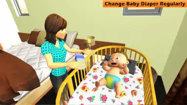 Virtual Mom Baby Care скриншот 1