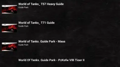 World Of Tanks TV скриншот 4