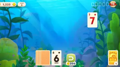 Undersea Solitaire Tripeaks скриншот 8