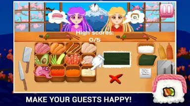 Sushi Making Game скриншот 6