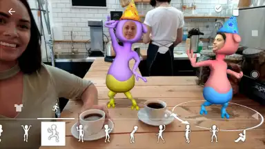 AR effect скриншот 4