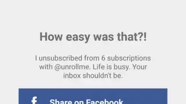 Unroll.Me скриншот 2