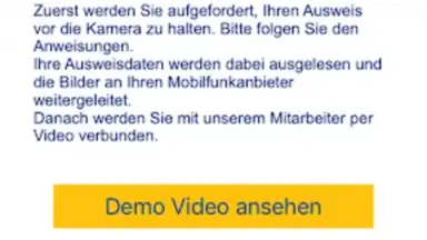 ALDI TALK Registration скриншот 4