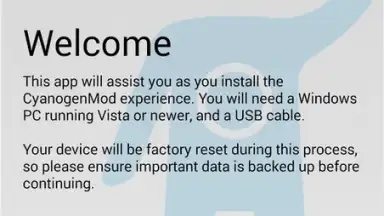 CyanogenMod Installer скриншот 1