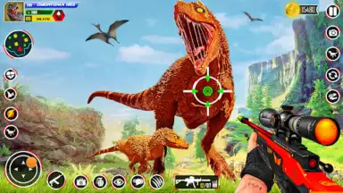 Wild Dinosaur Hunting Attack скриншот 3