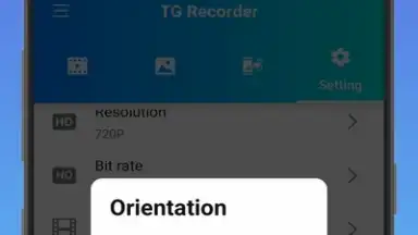TG Recorder - Screen Recording скриншот 1