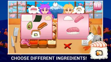 Sushi Making Game скриншот 5
