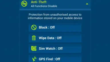eScan Mobile Security скриншот 3