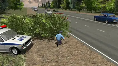 Traffic Cop Simulator 3D скриншот 1