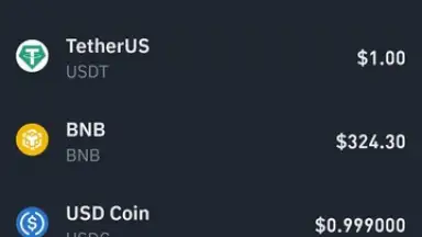 Binance скриншот 3