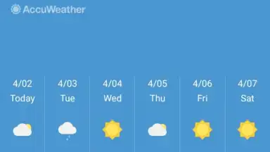 OnePlus Weather скриншот 3