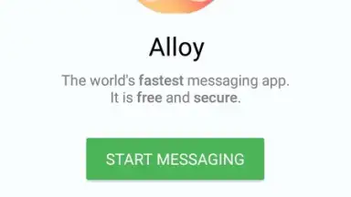 Alloy -free messaging app скриншот 8
