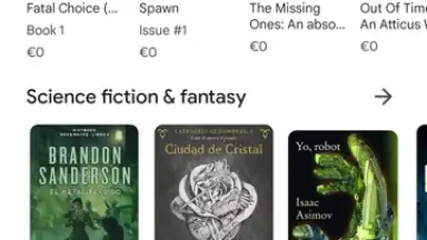 Google Play Books скриншот 4