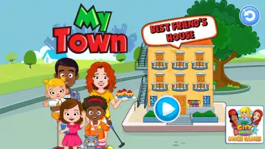 My Town : Best Friends' House скриншот 1