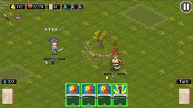 Royal Booty Quest: Card Roguelike скриншот 4