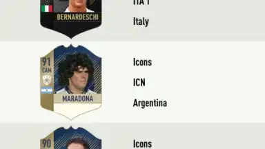 FUT 18 DRAFT скриншот 10