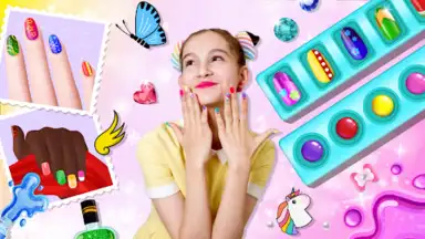 Nail Salon Game Girls Nail art скриншот 3