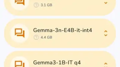 Google AI Edge Gallery скриншот 6