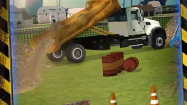 Construction Trucker 3D Sim скриншот 3