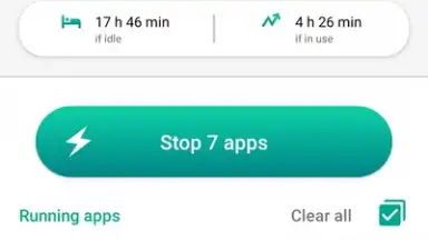 Kaspersky Battery Life скриншот 1
