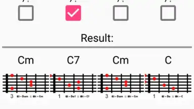 Chords Transposer Free скриншот 2