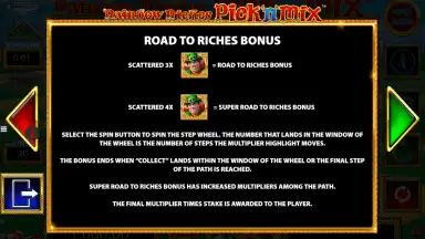 Rainbow Riches Slot скриншот 2