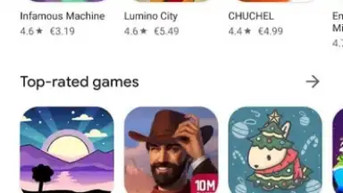 Google Play скриншот 9