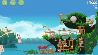 Angry Birds Rio скриншот 2