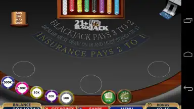 Блэкджек скриншот 9