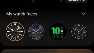 Galaxy Wearable (Samsung Gear) скриншот 4