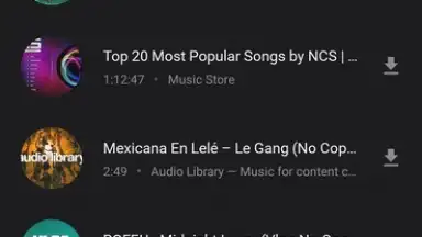 MP3Tube скриншот 2