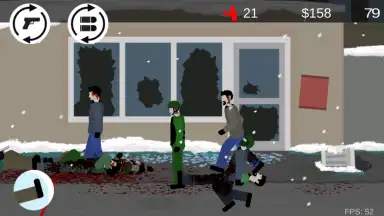 Flat Zombies: Cleanup and Defense скриншот 17