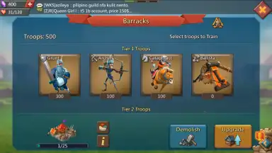 Lords Mobile скриншот 10