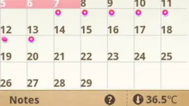 Period Calendar скриншот 3