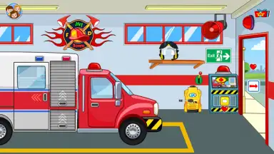 My Town : Firestation Free скриншот 9